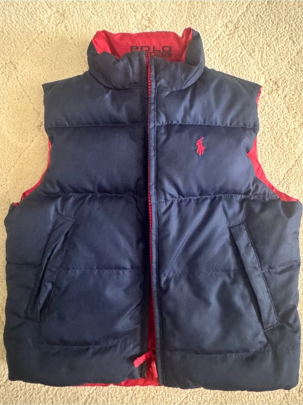 Ralph Lauren REVERSIBLE Quilted Puffer Vest